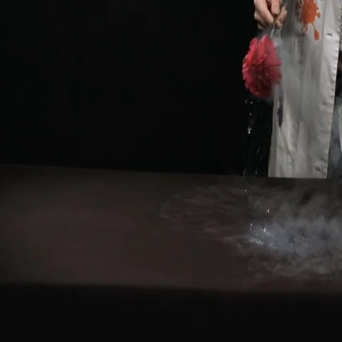 Frozen in liquid nitrogen Stock Footage 69583893