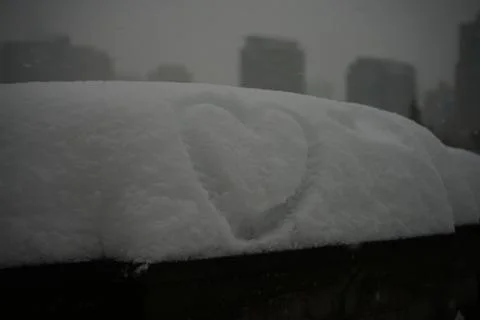 Frozen love Foto stock