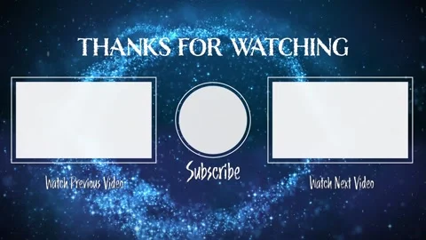 Frozen Magic End Card Stock After Effects