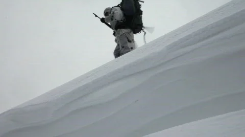 The frozen man Video stock 643680