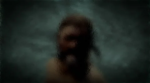 Frozen man Stock Footage 58187213