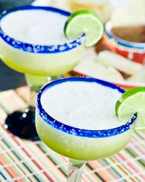 Frozen Margaritas Stock Photos