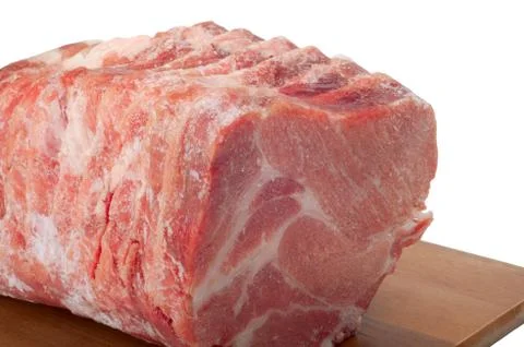 Frozen meat Stock Photos