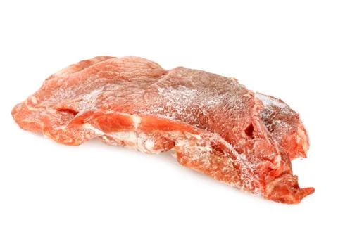 Frozen meat Stock Photos