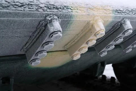 Frozen mounts Stock Photos