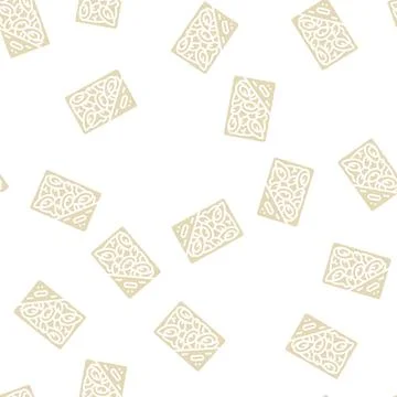 Frozen mussel glyph seamless pattern 스톡 일러스트