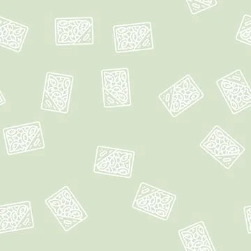 Frozen mussel line seamless pattern 스톡 일러스트
