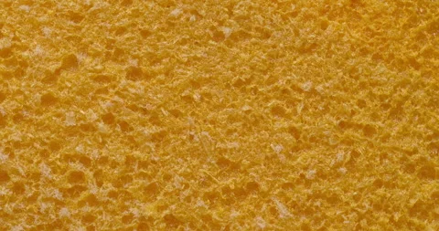 Frozen orange mousse background texture. Stock Footage 310624273