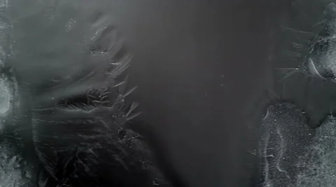 Frozen pattern timelapse Stock Footage 47582803
