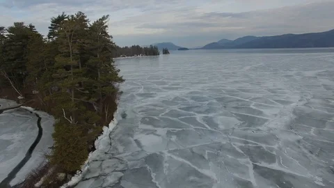 Frozen Peninsula 動画素材 85633707