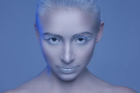 Frozen queen Stockfoto's