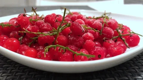 Frozen red currants close up. 15 Stock Footage 98469833