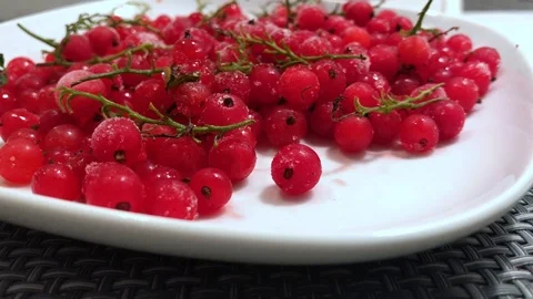 Frozen red currants close up. 9 Stock Footage 98469864