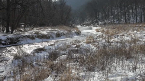 Frozen River 2 Stock Footage 46970484