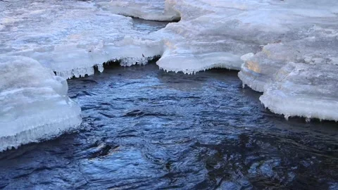 Frozen River Clip 5 動画素材 159732231