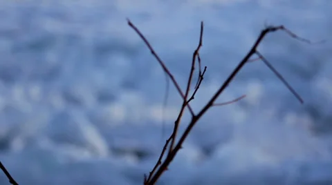 Frozen River Reveal 스톡 동영상 34677538