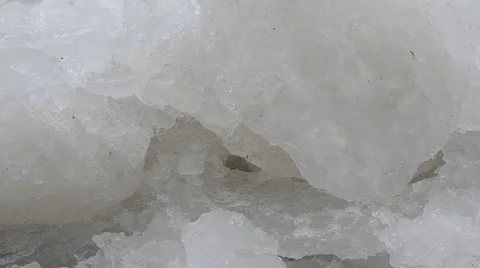 The frozen sea. Stock Footage