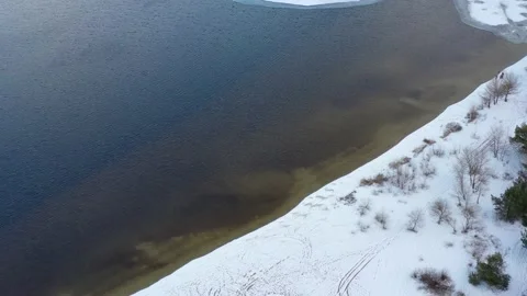 Frozen sea Stock Footage 168884289