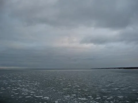 Frozen sea Stock Photos