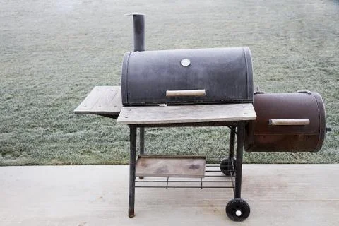 Frozen smoker Stock Photos