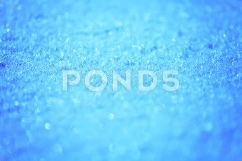 Frozen snow close-up Stock Photos
