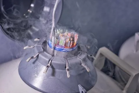 Frozen Sperm Stock Photos