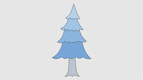 Frozen spruce tree 스톡 동영상 337933753