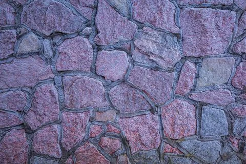 Frozen stone background Stock Photos