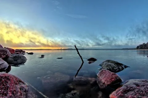 Frozen surface Stock Photos