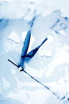 Frozen time Stock Photos