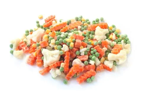 Frozen Vegetables Foto stock