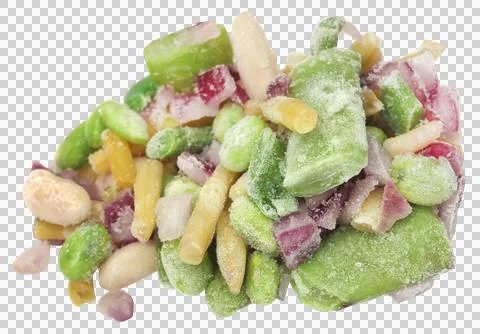 Frozen vegetables Stock Photos