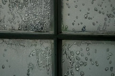 Frozen view Foto stock