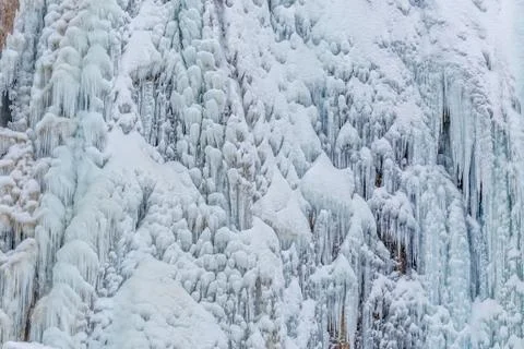 Frozen water background Stock Photos