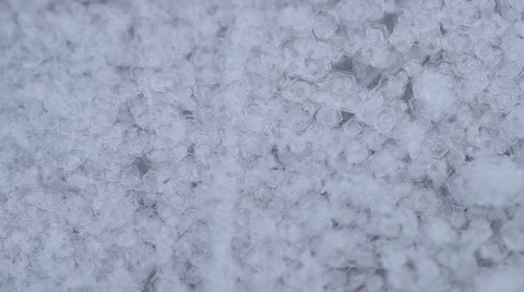 Frozen water crystals Stock Footage 45544680