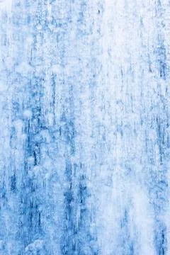 Frozen waterfall Stock Photos