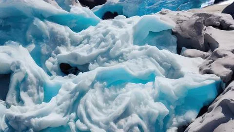 Frozen waves wallpaper 스톡 일러스트