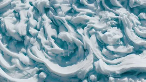 Frozen waves wallpaper Stock Illustration