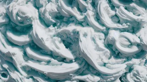 Frozen waves wallpaper Stock Illustration