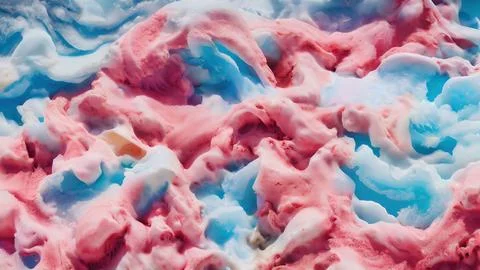 Frozen waves wallpaper Stock Illustration