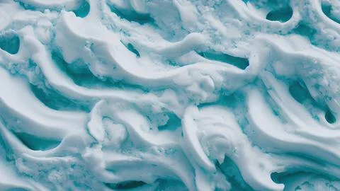 Frozen waves wallpaper Stock Illustration