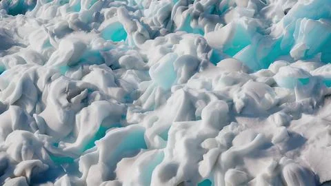 Frozen waves wallpaper Stock Illustration