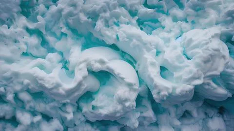 Frozen waves wallpaper Stock Illustration