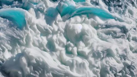 Frozen waves wallpaper Stock Illustration