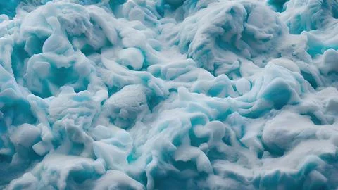 Frozen waves wallpaper Stock Illustration