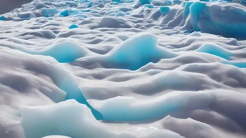 Frozen waves wallpaper Stock Illustration