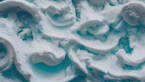 Frozen waves wallpaper Stock Illustration