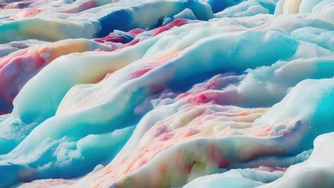 Frozen waves wallpaper 스톡 일러스트