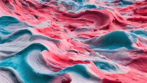 Frozen waves wallpaper Stock Illustration