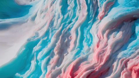 Frozen waves wallpaper Stock Illustration